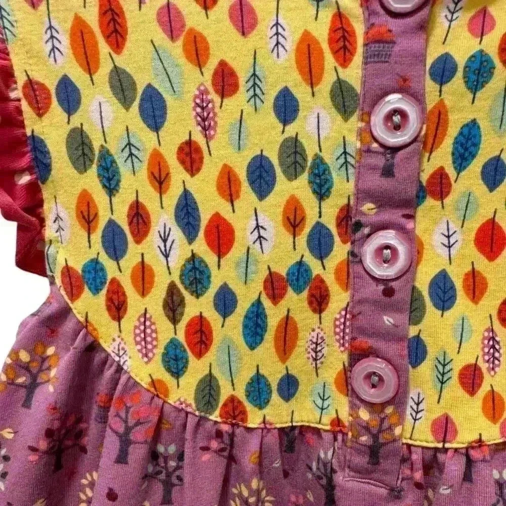 Matilda Jane Friends Forever Saffron Flutter Top - Size 4 - Picture 4 of 4